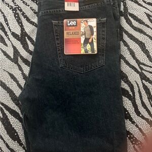 Lee Blue Relaxed Fit Jeans Timeless Comfort